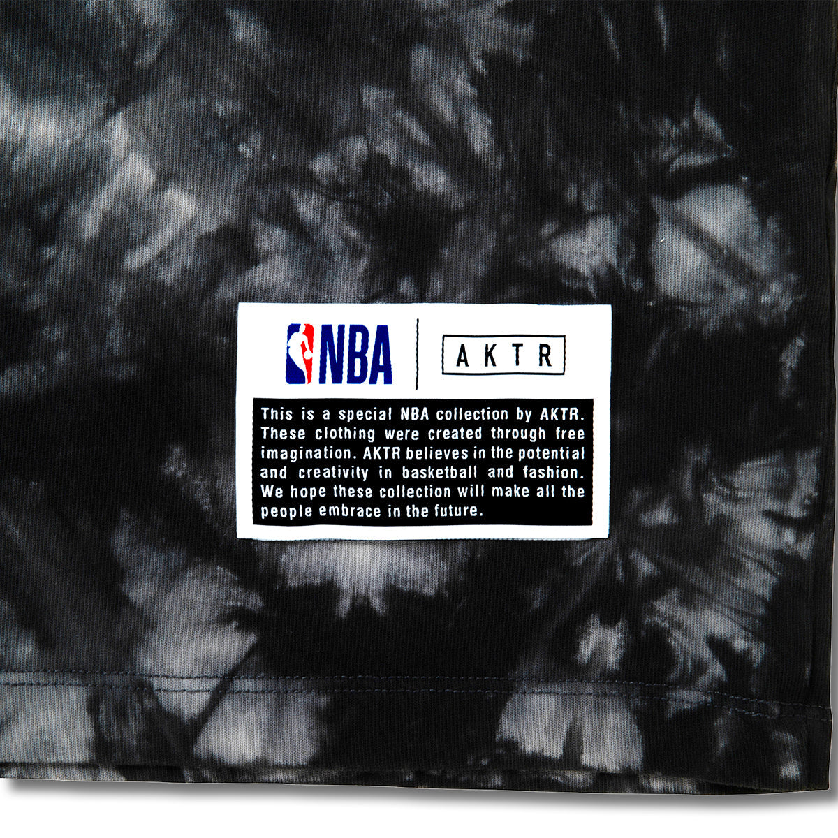 NBA x AKTR TIEDYE COTTON TEE 