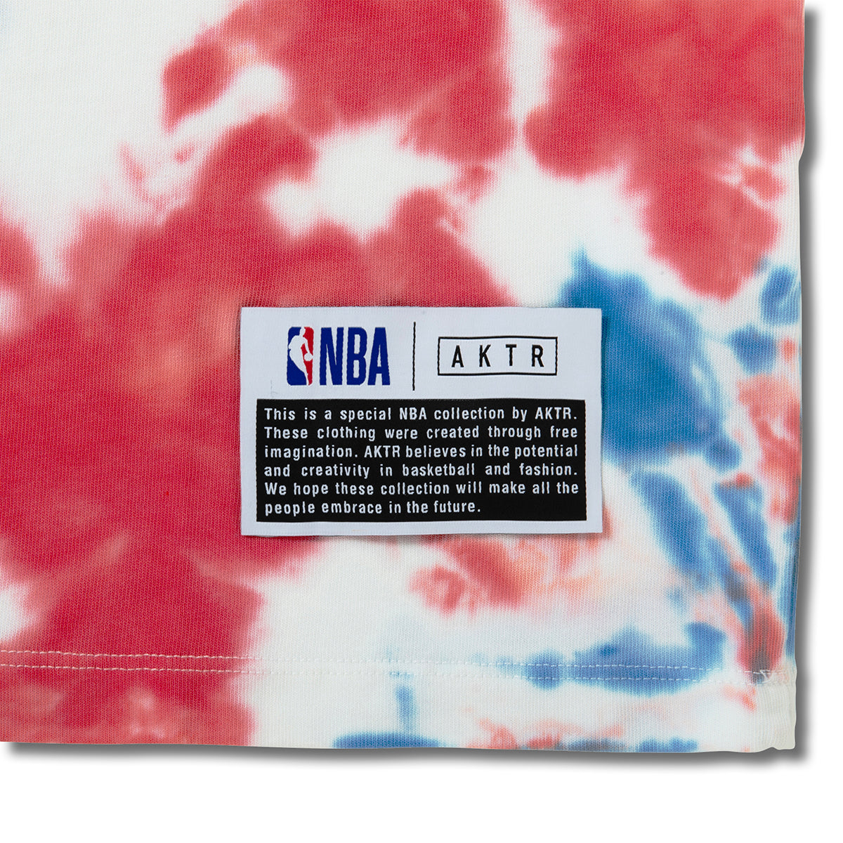 NBA x AKTR TIEDYE COTTON TEE 