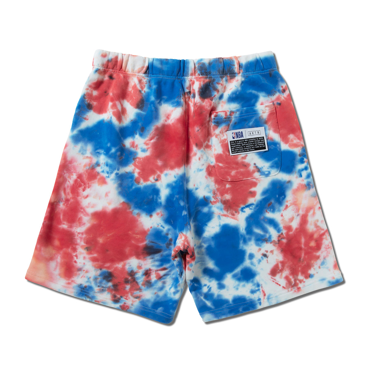 NBA x AKTR TIEDYE SWEAT SHORTS 