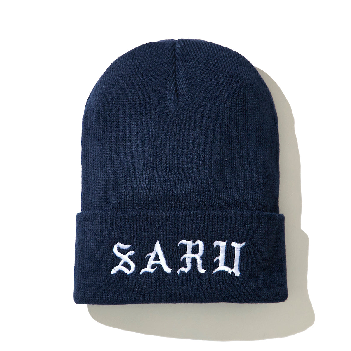 SARU IRON-ON LETTER KNIT CAP