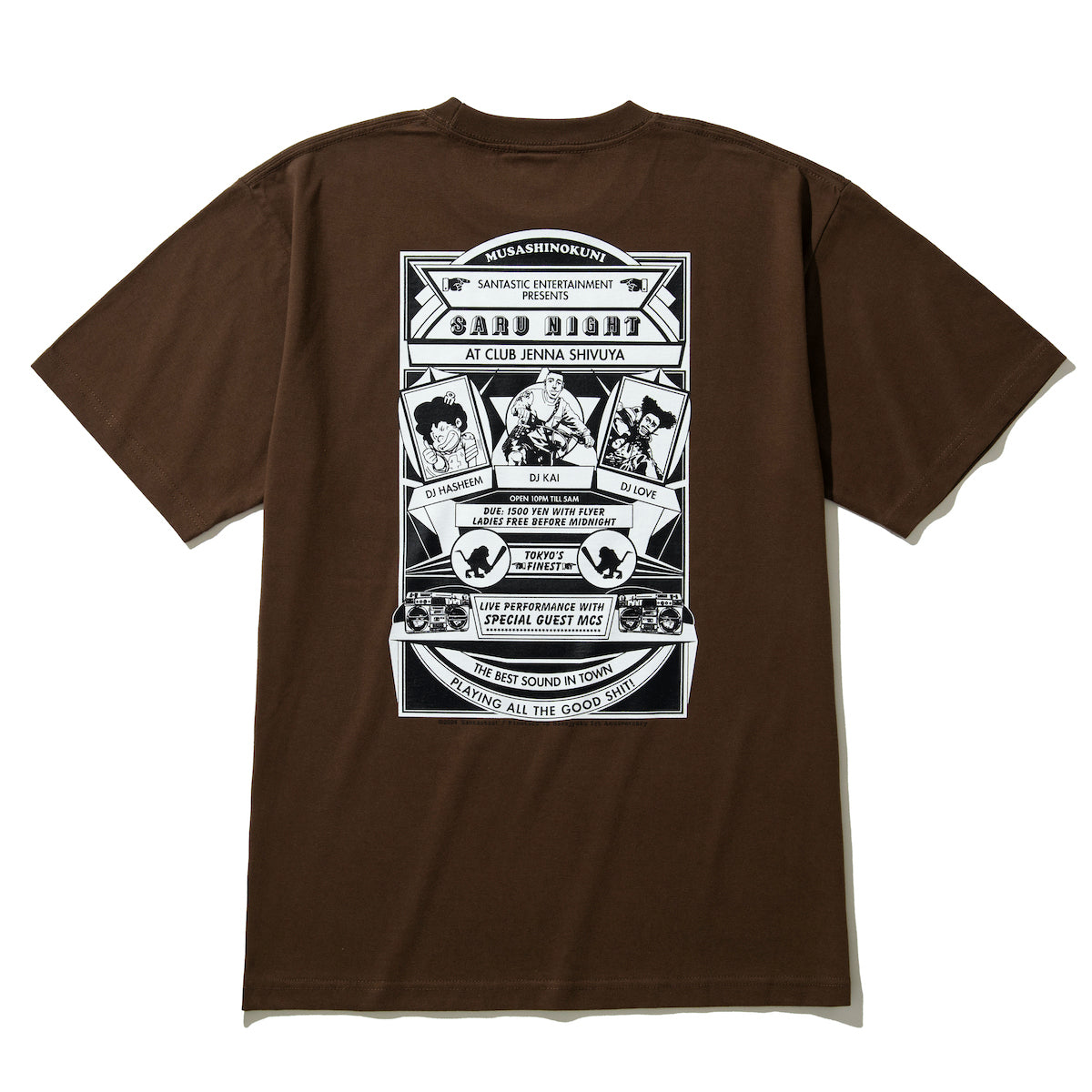 SARU NIGHT TEE – Kinetics（キネティクス）｜OFFICIAL ONLINE STORE