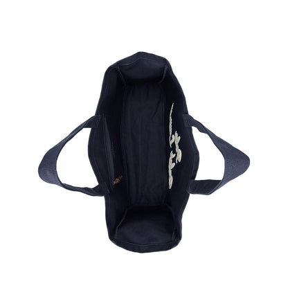 POLO RALPH LAUREN EMBROIDERY LARGE TOTE ポロ ラルフ ローレン エンブロイダリー ラージ トート MAPOBGS0G620195410【メンズ トートバッグ コットンキャンバス 大きめ A3 25FW】