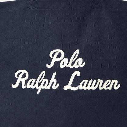 POLO RALPH LAUREN EMBROIDERY LARGE TOTE ポロ ラルフ ローレン エンブロイダリー ラージ トート MAPOBGS0G620195410【メンズ トートバッグ コットンキャンバス 大きめ A3 25FW】