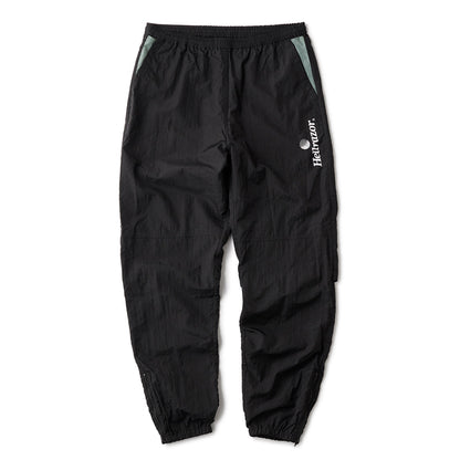 TRADEMARK LOGO NYLON PANTS with VENTILATION