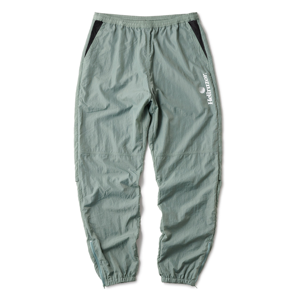 TRADEMARK LOGO NYLON PANTS with VENTILATION