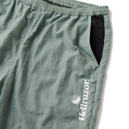 TRADEMARK LOGO NYLON PANTS with VENTILATION