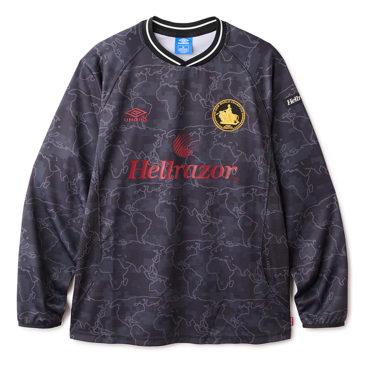 HELLRAZOR x UMBRO NEW WORLD DIGITAL CAMO FOOTBALL JERSEY