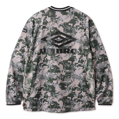 HELLRAZOR x UMBRO NEW WORLD DIGITAL CAMO FOOTBALL JERSEY