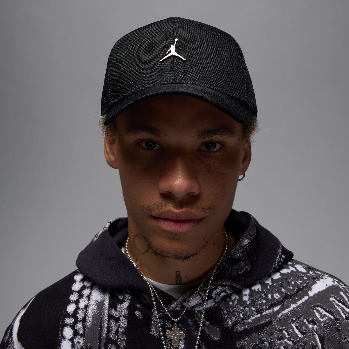 JORDAN BRAND Structured Metal Jumpman Cap ジョーダンブランド ストラクチャード メタル ジャンプマン キャップ HM5750【メンズ ベースボールキャップ ナイロンキャップ カーブバイザー アジャスタブルキャップ 26FW】