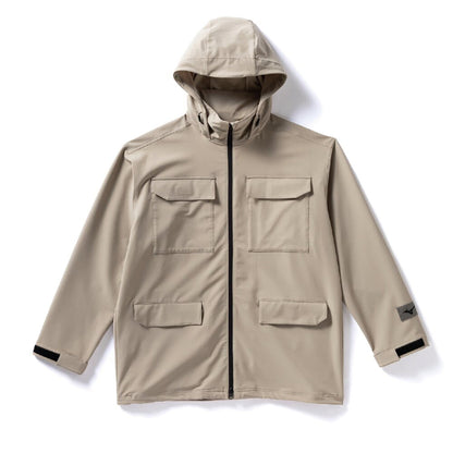 MIZUNO LOOSE-FIT STRETCH JACKET ミズノ ルーズフィットストレッチジャケット 32MC5US3【メンズ ルーズフィットジャケット スポーツジャケット ストレッチ素材 可動域向上 多機能ポケット 26SS】