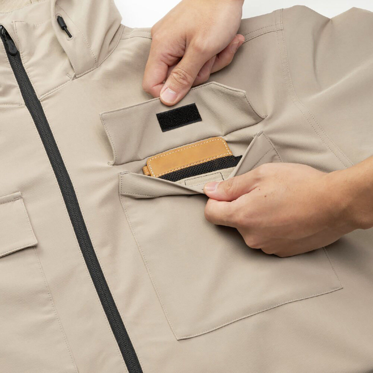 MIZUNO LOOSE-FIT STRETCH JACKET ミズノ ルーズフィットストレッチジャケット 32MC5US3【メンズ ルーズフィットジャケット スポーツジャケット ストレッチ素材 可動域向上 多機能ポケット 26SS】