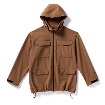 MIZUNO LOOSE-FIT STRETCH JACKET ミズノ ルーズフィットストレッチジャケット 32MC5US3【メンズ ルーズフィットジャケット スポーツジャケット ストレッチ素材 可動域向上 多機能ポケット 26SS】