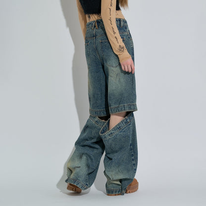FUNCTION DENIM PANTS