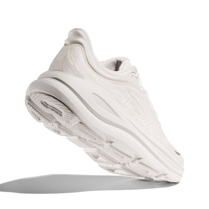 HOKA Bondi 9 ホカ ボンダイ 9 1162012-WWH【レディース トレイルランニング グリップ 軽量 クッション 耐久性 26FW】