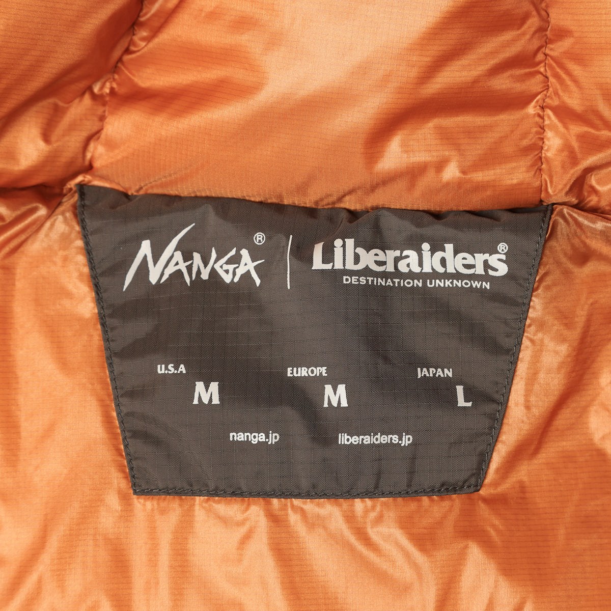 NANGA × Liberaiders AURORA TACTICAL DOWN JACKET