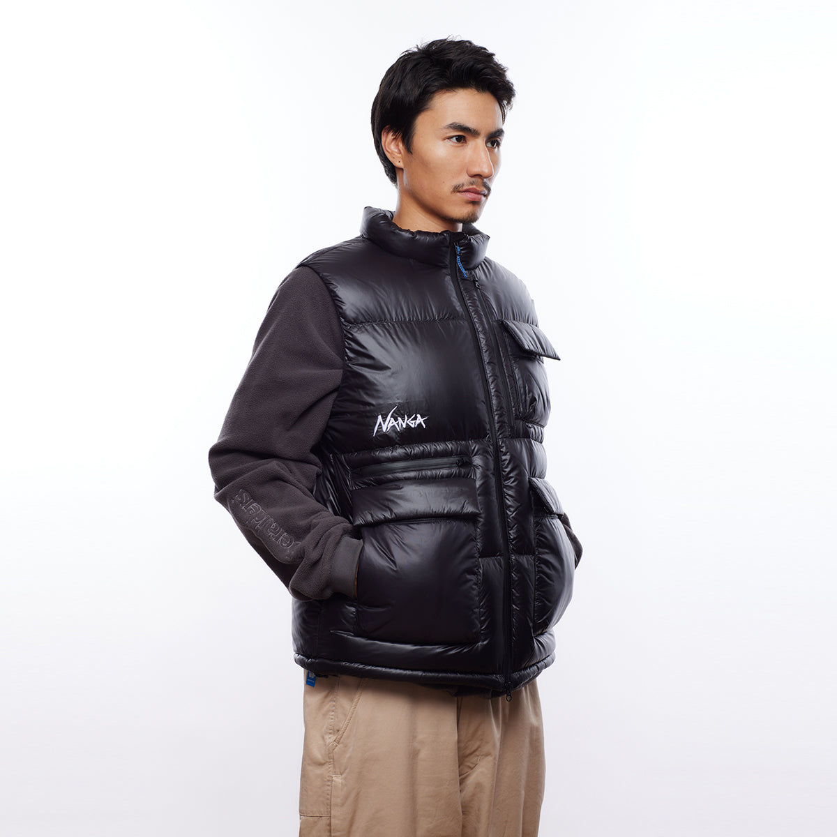 NANGA × Liberaiders RIPSTOP NYLON DOWN VEST