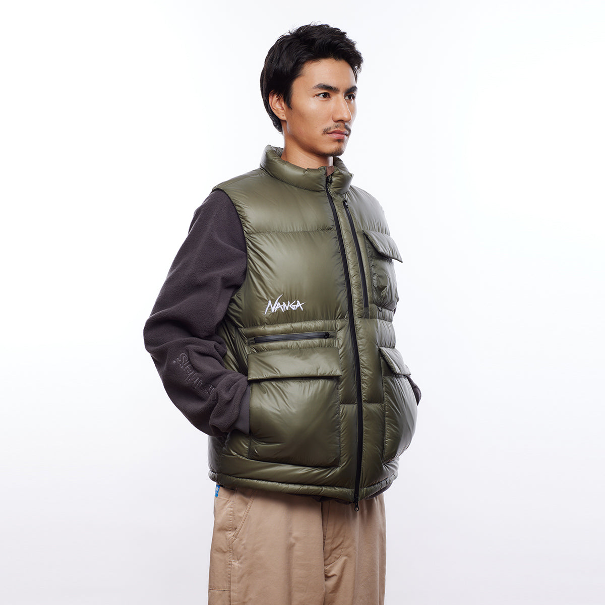 NANGA × Liberaiders RIPSTOP NYLON DOWN VEST