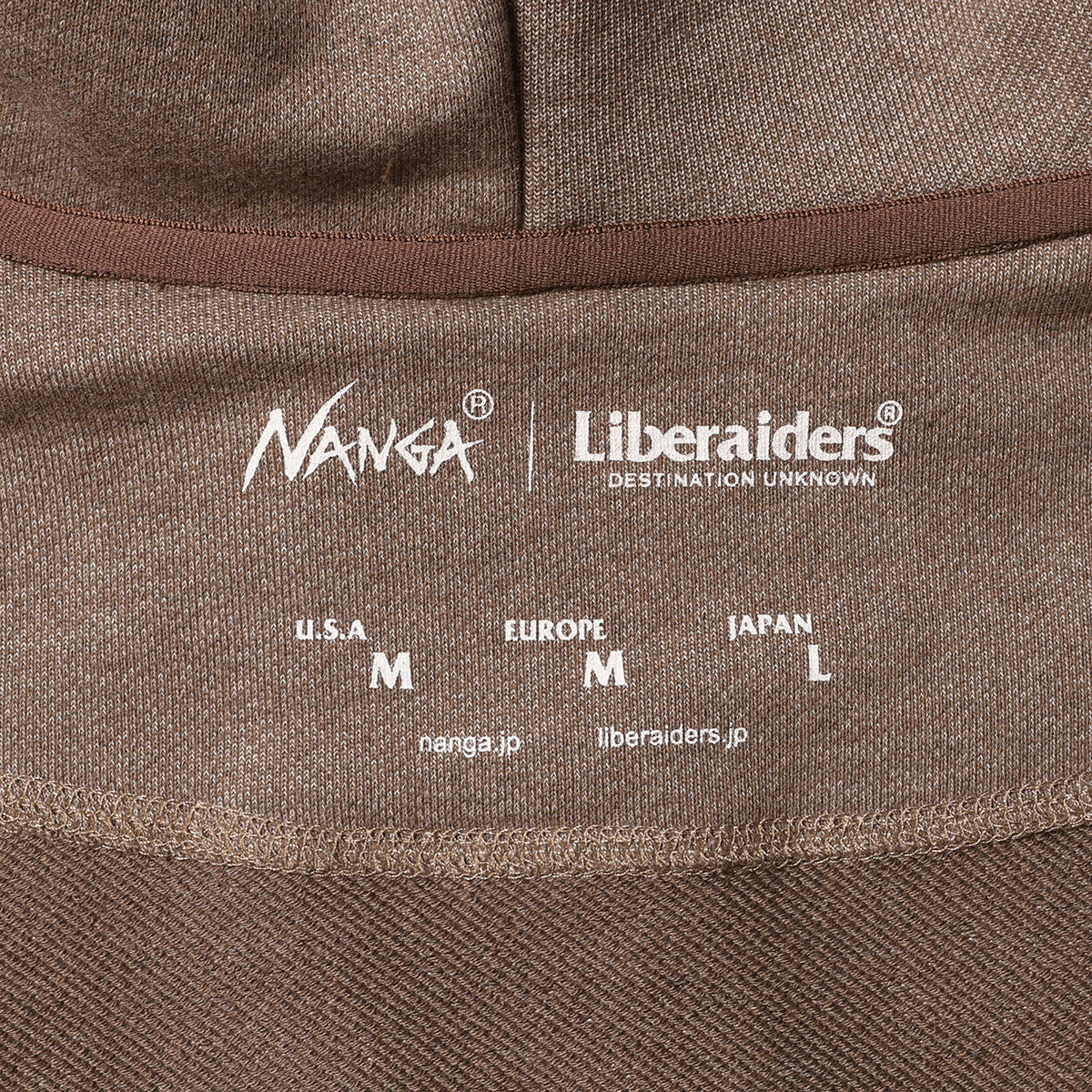 NANGA × Liberaiders ECO HYBRID HOODIE