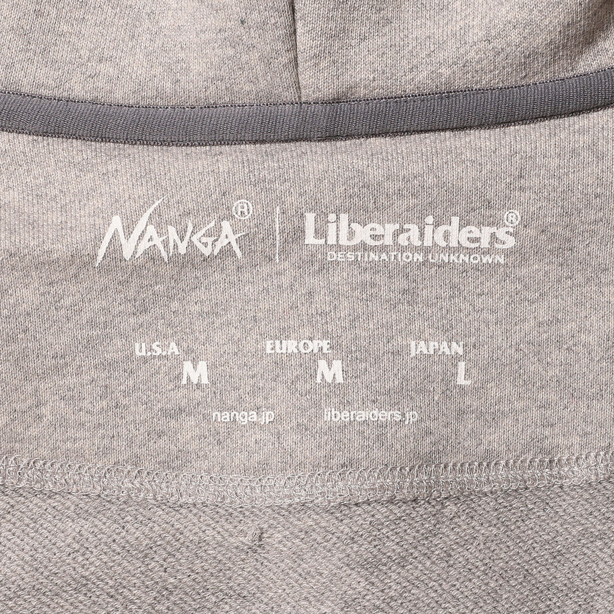 NANGA × Liberaiders ECO HYBRID HOODIE