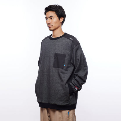 NANGA × Liberaiders ECO HYBRID SWEATSHIRT