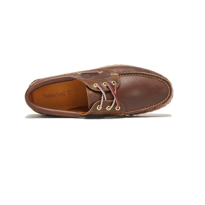 Timberland Authentics 3 Eye Classic ティンバーランド オーセンティックス 3アイ クラシック 30003-BRN【メンズ モカシンシューズ オイルレザー 耐久性 26SS】