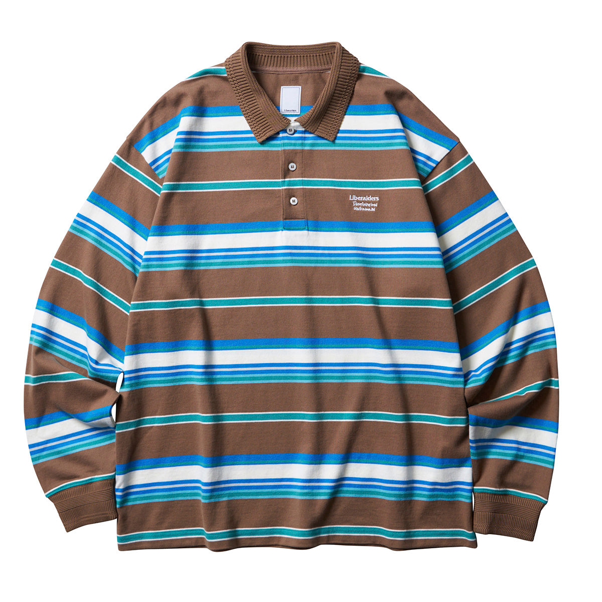 MULTI STRIPE L/S POLO SHIRT – Kinetics（キネティクス
