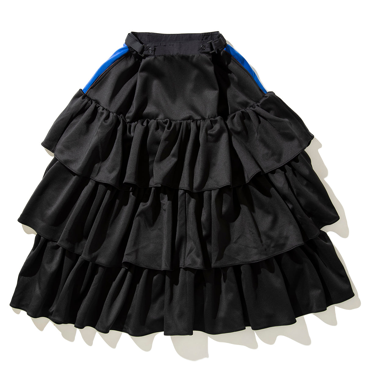 NON TOKYO JERSEY TIERED SKIRT ノントーキョー ジャージー ティアードスカート NON-25S-0204【レディース プリーツスカート モード 25SS】