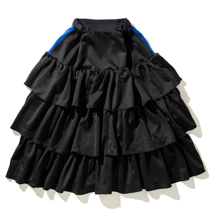 NON TOKYO JERSEY TIERED SKIRT ノントーキョー ジャージー ティアードスカート NON-25S-0204【レディース プリーツスカート モード 25SS】