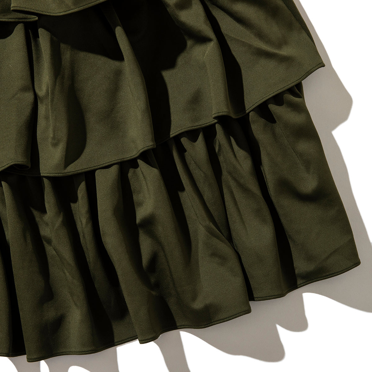NON TOKYO JERSEY TIERED SKIRT ノントーキョー ジャージー ティアードスカート NON-25S-0204【レディース プリーツスカート モード 25SS】