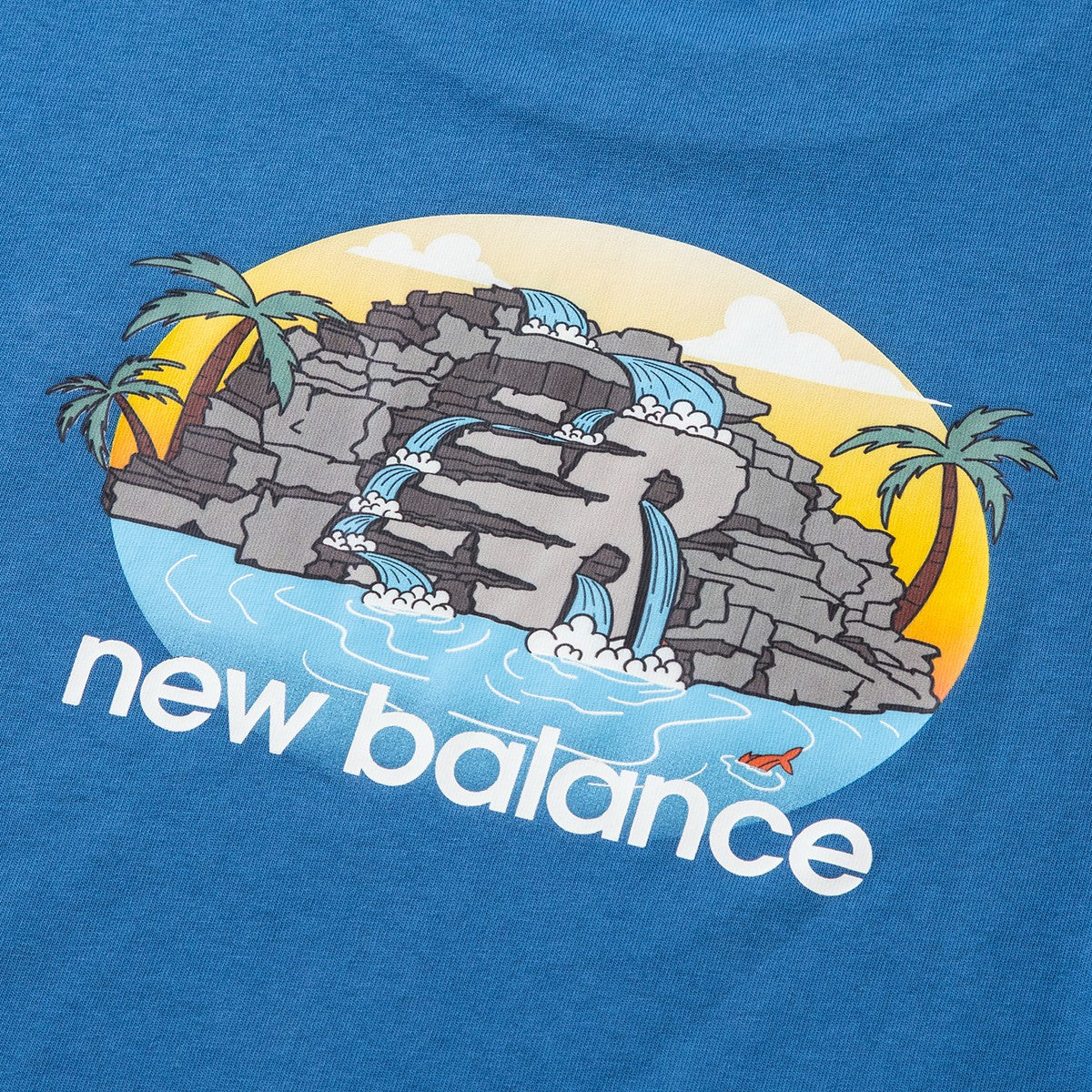 New Balance QTM RESORT T-SHIRT ニューバランス QTM リゾート Tシャツ MT51661【メンズ 半袖Tシャツ ロゴ グラフィック リラックスフィット 25SS】