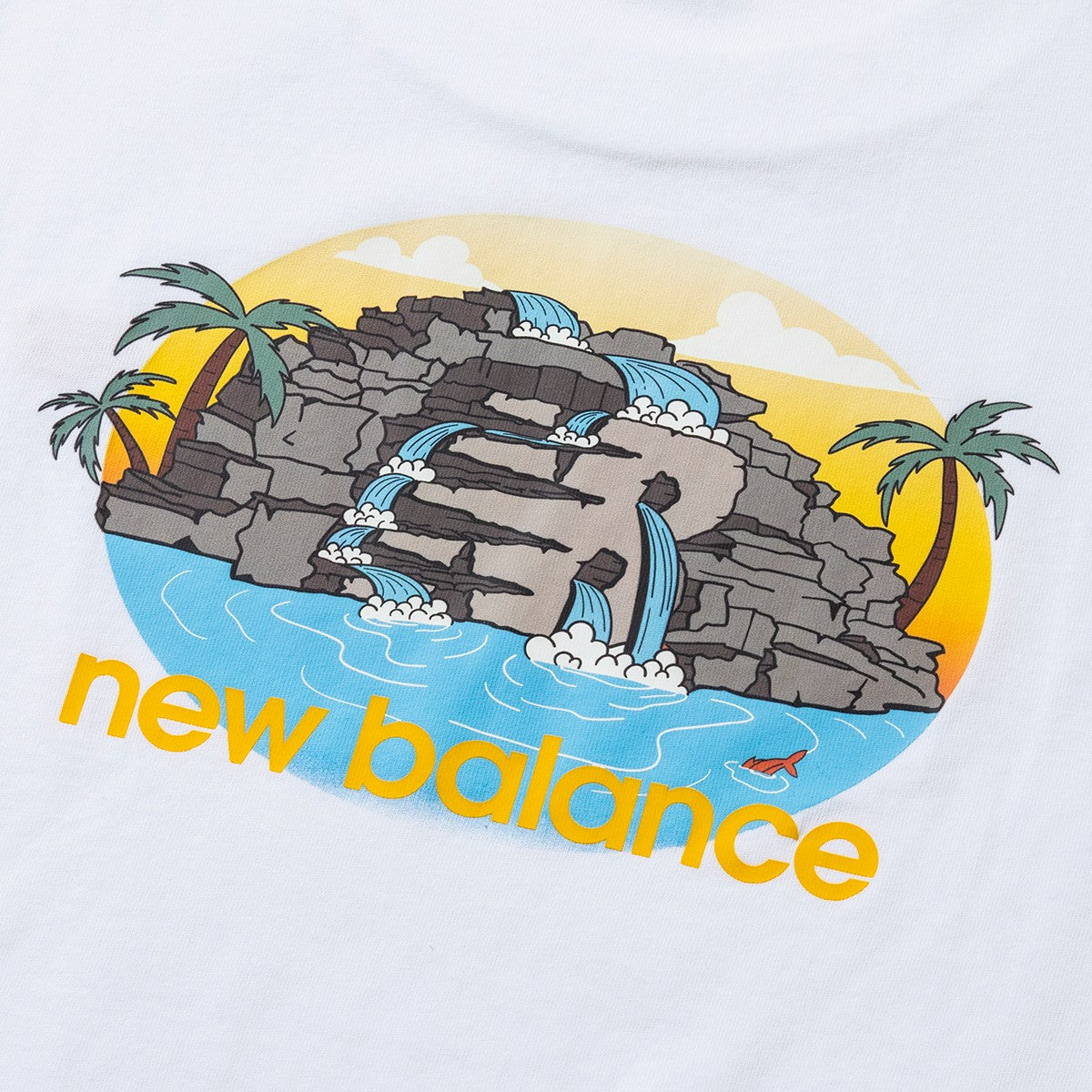 New Balance QTM RESORT T-SHIRT ニューバランス QTM リゾート Tシャツ MT51661【メンズ 半袖Tシャツ ロゴ グラフィック リラックスフィット 25SS】
