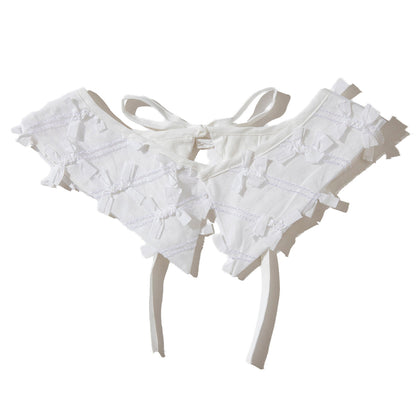 naokitomizuka Ribbon tulle collared blouse ナオキトミヅカ カラー ブラウス GRNTB003【レディース ブラウス シャツブラウス 襟付き 25SS】