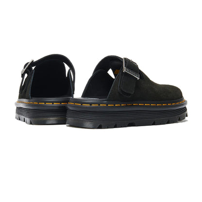 Dr. MARTENS ZEBZAG MULE ドクターマーチン ZEBZAG ミュール スリング バック シューズ 31657001【レディース 厚底 スリッポン ベルトシューズ スエード カジュアルスタイル 25SS】
