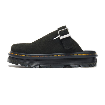 Dr. MARTENS ZEBZAG MULE ドクターマーチン ZEBZAG ミュール スリング バック シューズ 31657001【レディース 厚底 スリッポン ベルトシューズ スエード カジュアルスタイル 25SS】
