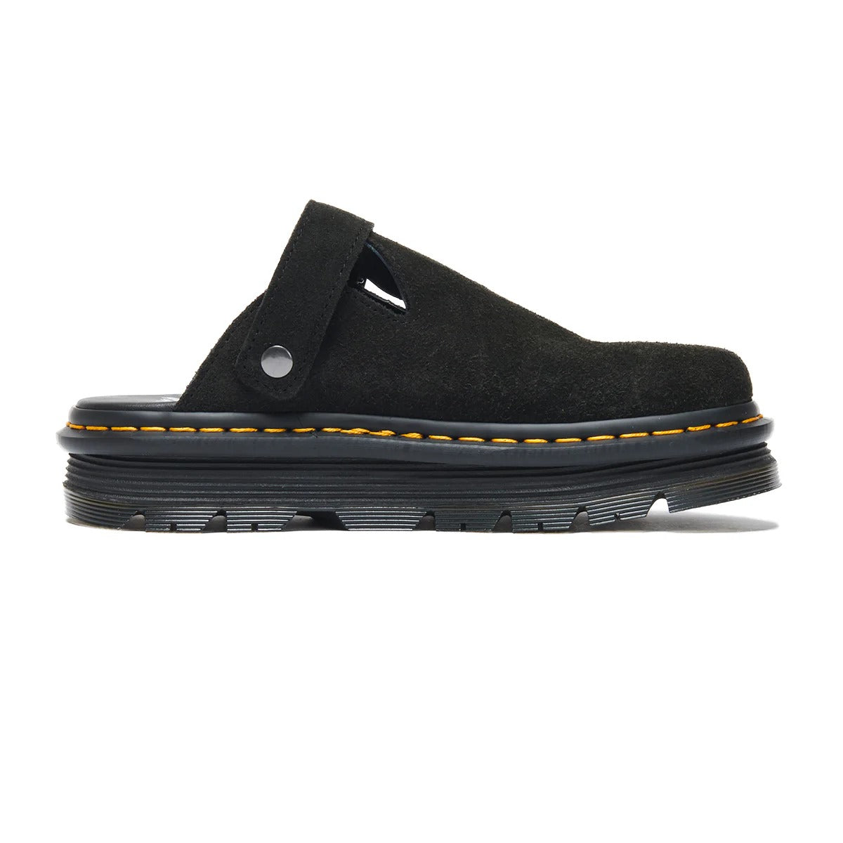 Dr. MARTENS ZEBZAG MULE ドクターマーチン ZEBZAG ミュール スリング バック シューズ 31657001【レディース 厚底 スリッポン ベルトシューズ スエード カジュアルスタイル 25SS】
