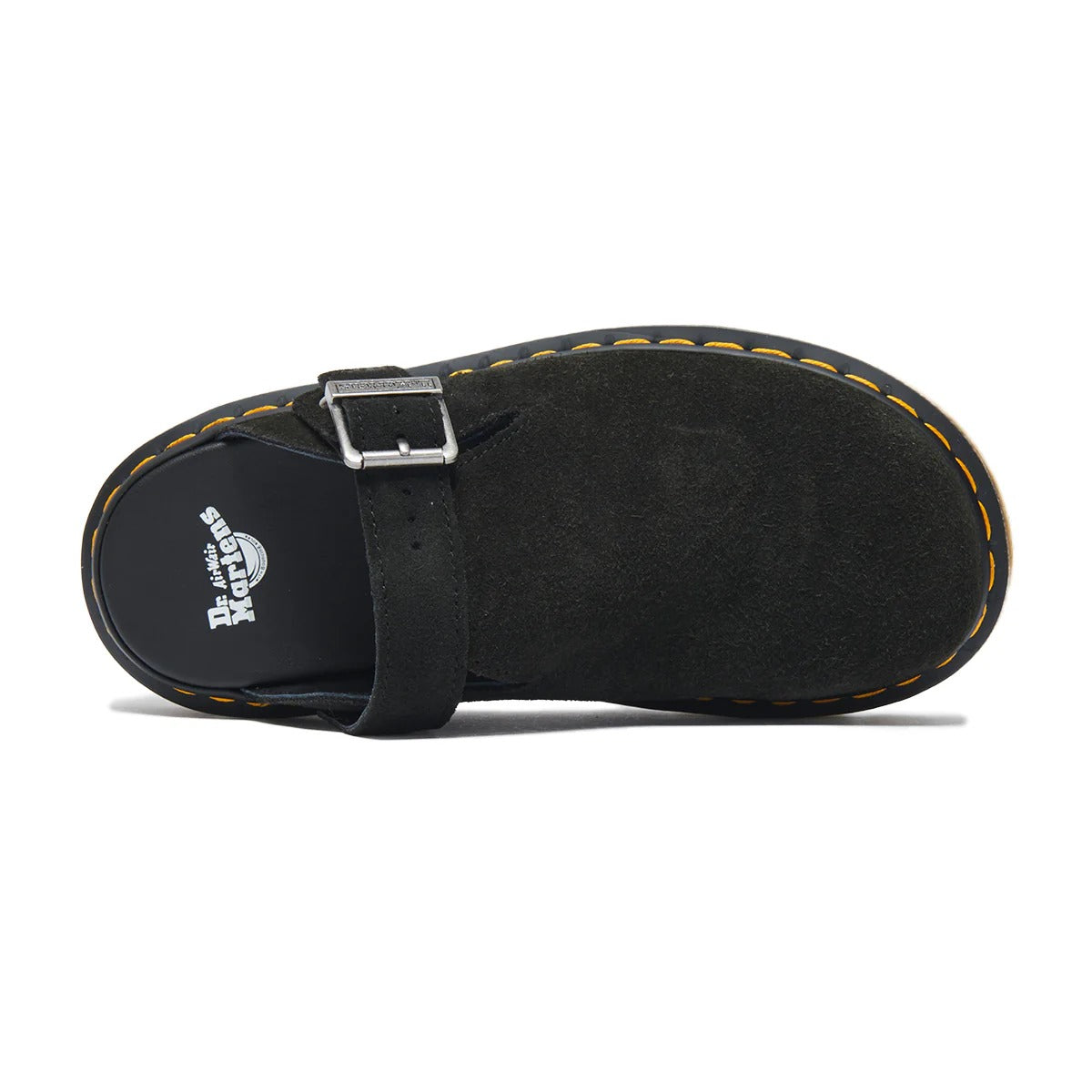 Dr. MARTENS ZEBZAG MULE ドクターマーチン ZEBZAG ミュール スリング バック シューズ 31657001【レディース 厚底 スリッポン ベルトシューズ スエード カジュアルスタイル 25SS】