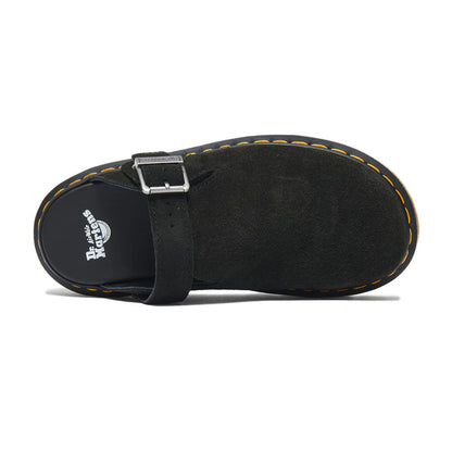 Dr. MARTENS ZEBZAG MULE ドクターマーチン ZEBZAG ミュール スリング バック シューズ 31657001【レディース 厚底 スリッポン ベルトシューズ スエード カジュアルスタイル 25SS】