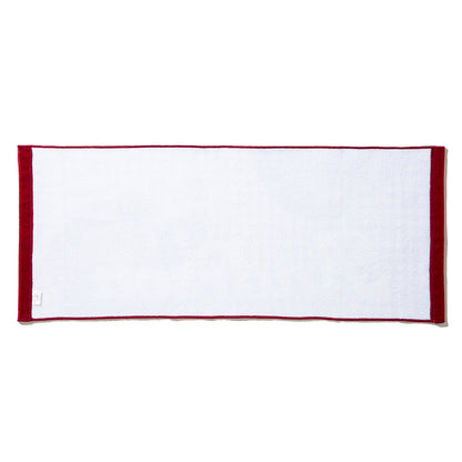 &RSON VACATION APPLE FACE TOWEL アンダーソン バケーション アップル フェイスタオル 2503-AND-ZOX0013【メンズ フェイスタオル グラフィックプリント チェック柄 吸水性 綿素材 25SS】