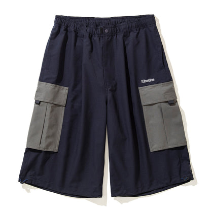 WILD THINGS COOL DOTS COMBAT BIG SHORTS ワイルドシングス クールドッツ コンバット ビッグショーツ WT25315SK-KN-D【メンズ ミニマル 軽量 通気性 快適 ハーフパンツ 26SS】