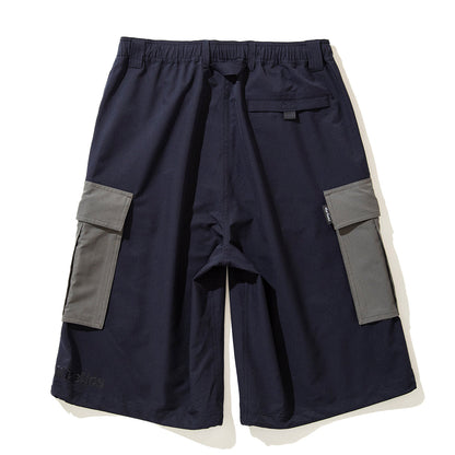 WILD THINGS COOL DOTS COMBAT BIG SHORTS ワイルドシングス クールドッツ コンバット ビッグショーツ WT25315SK-KN-D【メンズ ミニマル 軽量 通気性 快適 ハーフパンツ 26SS】