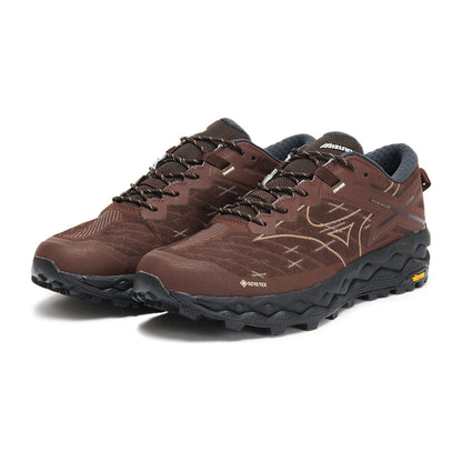 MIZUNO WAVE MUJIN LS GTX ミズノ ウエーブ ムジン LS ゴアテックス D1GA250104【メンズ トレイルシューズ 防水スニーカー クッション性 グリップ力 耐久性 サステナブル 25FW】