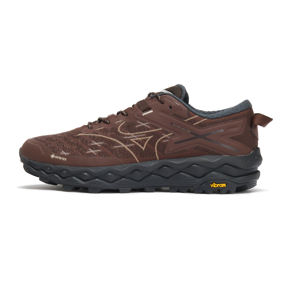 MIZUNO WAVE MUJIN LS GTX ミズノ ウエーブ ムジン LS ゴアテックス D1GA250104【メンズ トレイルシューズ 防水スニーカー クッション性 グリップ力 耐久性 サステナブル 25FW】