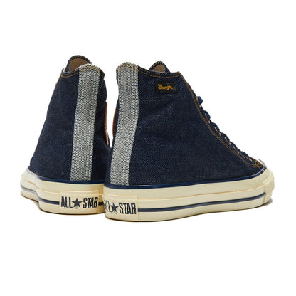 CONVERSE ALL STAR AGED BD HI / Wrangler コンバース オールスター エイジド BD HI / ラングラー 31315590【メンズ スニーカー ハイカットシューズ ウエスタン デニム コラボ 限定 25FW】