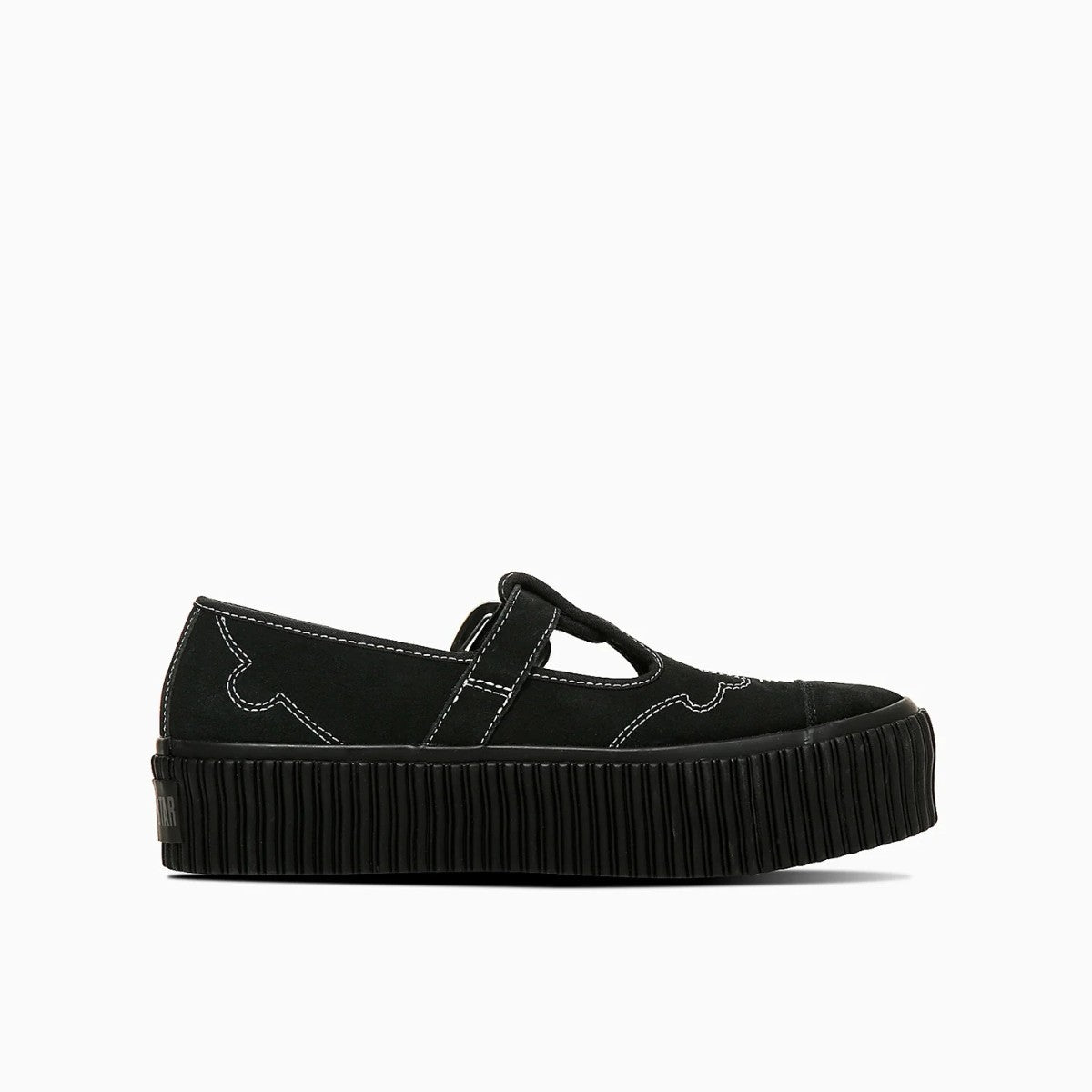 CONVERSE ALL STAR LIFTED RIBTAPE T-STRAP WT OX コンバース オールスター リフテッド リブテープ Tストラップ WT OX 31315840【レディース スニーカー ローカットシューズ 厚底 25FW】