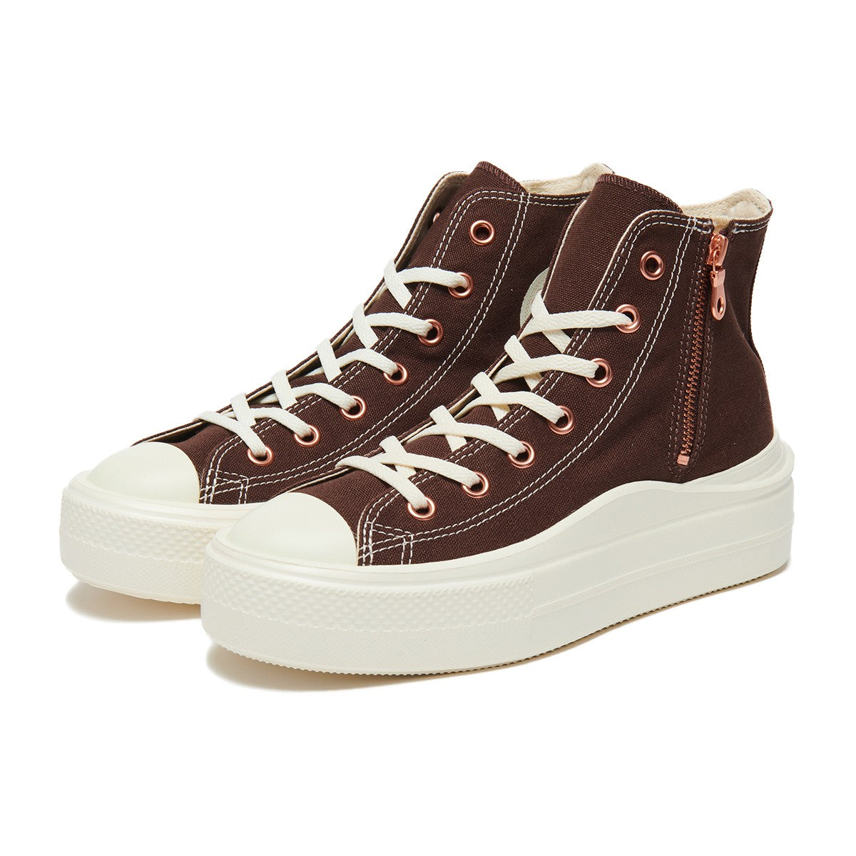 CONVERSE ALL STAR LIGHT PLTS II Z HI コンバース オールスター ライト PLTS II Z HI 31315980【レディース スニーカー 厚底シューズ 軽量 ジッパー 快適 25FW】