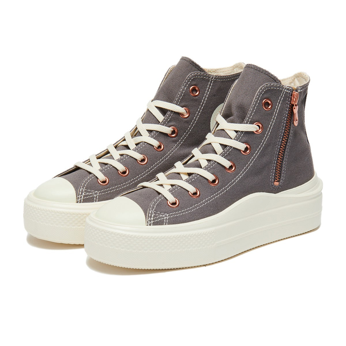 CONVERSE ALL STAR LIGHT PLTS II Z HI コンバース オールスター ライト PLTS II Z HI 31315981【レディース スニーカー 厚底シューズ 軽量 ジッパー 快適 25FW】