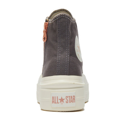 CONVERSE ALL STAR LIGHT PLTS II Z HI コンバース オールスター ライト PLTS II Z HI 31315981【レディース スニーカー 厚底シューズ 軽量 ジッパー 快適 25FW】