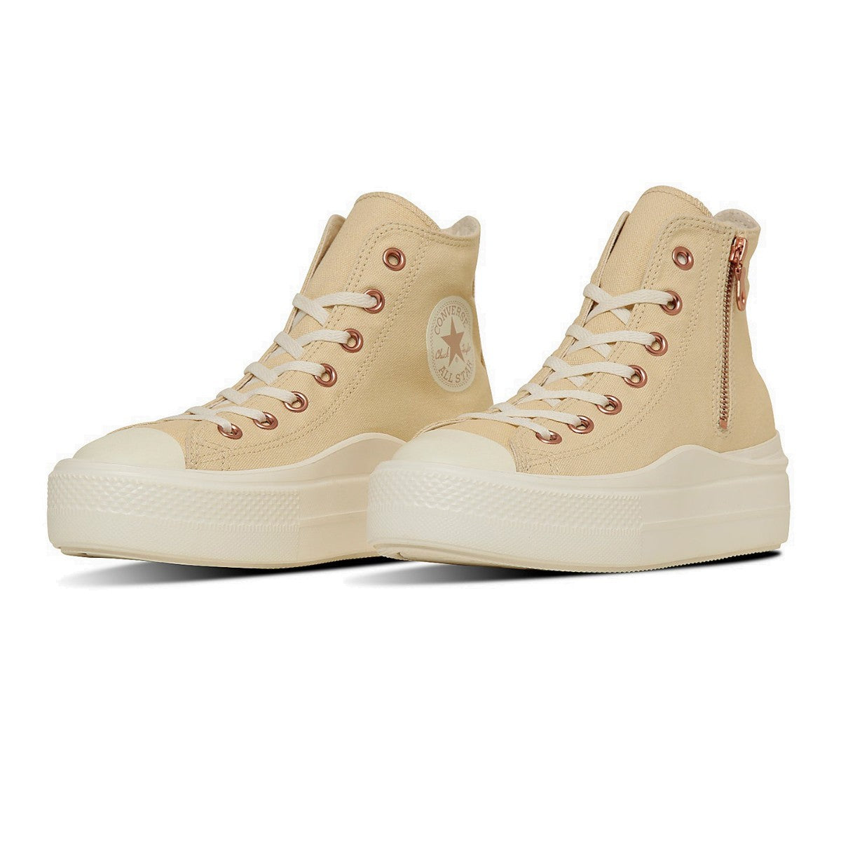 CONVERSE ALL STAR LIGHT PLTS II Z HI コンバース オールスター ライト PLTS II Z HI 31315982【レディース スニーカー 厚底シューズ 軽量 ジッパー 快適 25FW】