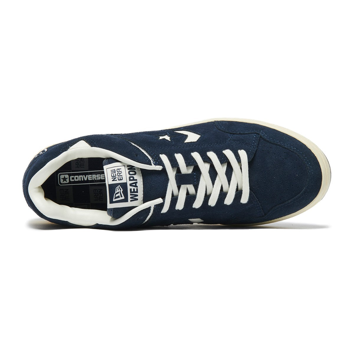 CONVERSE WEAPON SUEDE OX / NE コンバース ウエポン スエード OX / NE 33701950【メンズ スニーカー ローカット バスケットボールシューズ コラボモデル スエードアッパー クラシックデザイン 刺繍ロゴ 25FW】