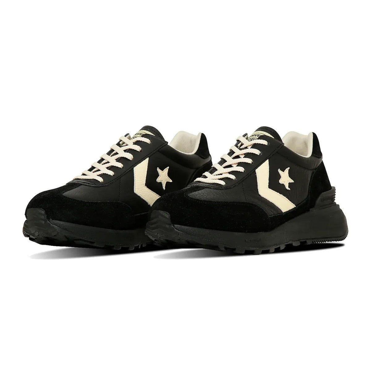 CONVERSE STARFIRESC J LEATHER コンバース スターファイヤーSC J レザー 33702030【メンズ ランニングシューズ スニーカー レザー ビブラムソール クッション性 25FW】